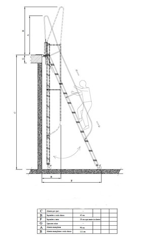 Pulse aqu para ver esquema escalera rampa rgida de acceso a altillo