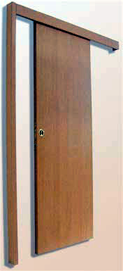 Kit Travetto para puerta corredera paralela a la pared