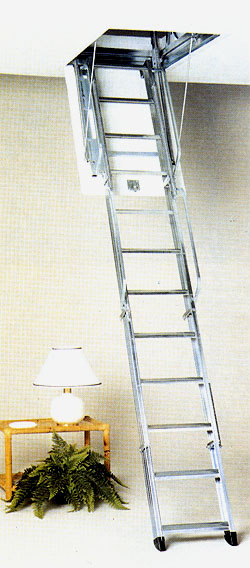 Escaleras escamoteables L3-Techo
