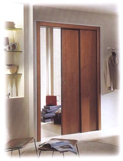 Sistema de puertas correderas para interior: premarco modelo Granluce