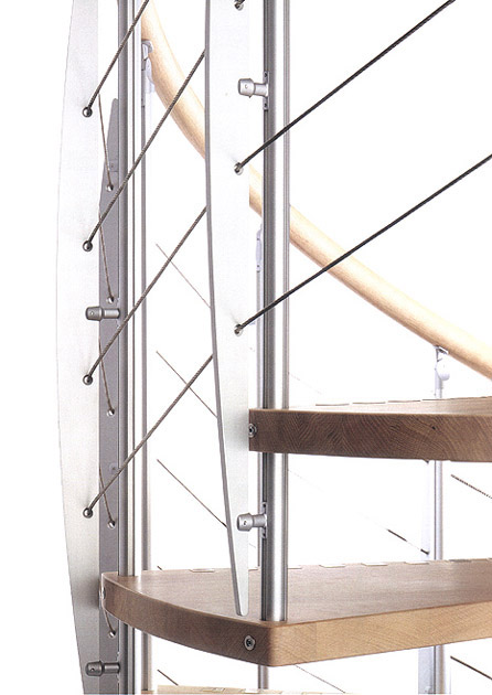 Escalera de Caracol modelo SCENIK TREND - detalle