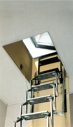 Escalera escamoteable SAF - Terraza