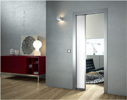 Puertas correderas SCRIGNO exterior a pared